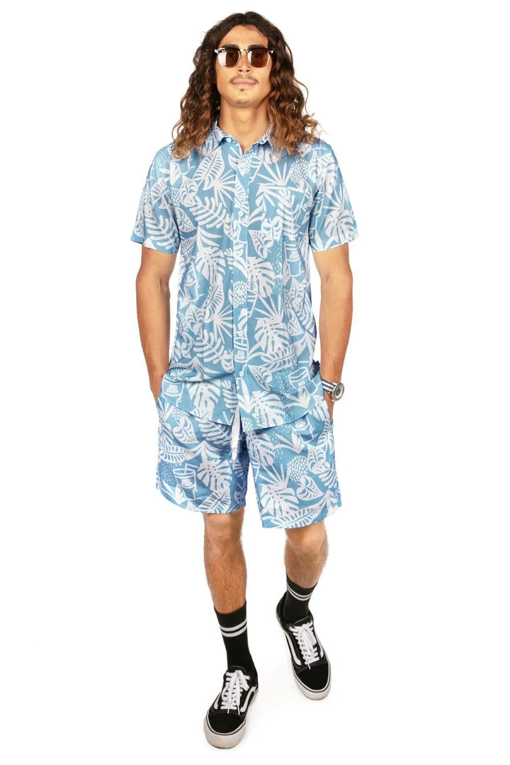 Tipsy Elves Men's Big Gulp Summer Hawaiian Shirt 4 Tipsy Elves Men's Big Gulp Summer Hawaiian Shirt