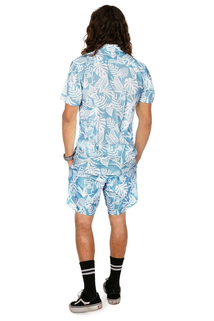 Tipsy Elves Men's Big Gulp Summer Hawaiian Shirt 5 Tipsy Elves Men's Big Gulp Summer Hawaiian Shirt