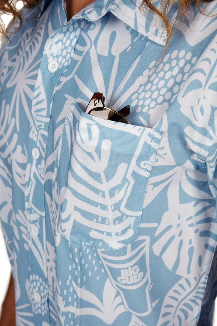 Tipsy Elves Men's Big Gulp Summer Hawaiian Shirt 7 Tipsy Elves Men's Big Gulp Summer Hawaiian Shirt