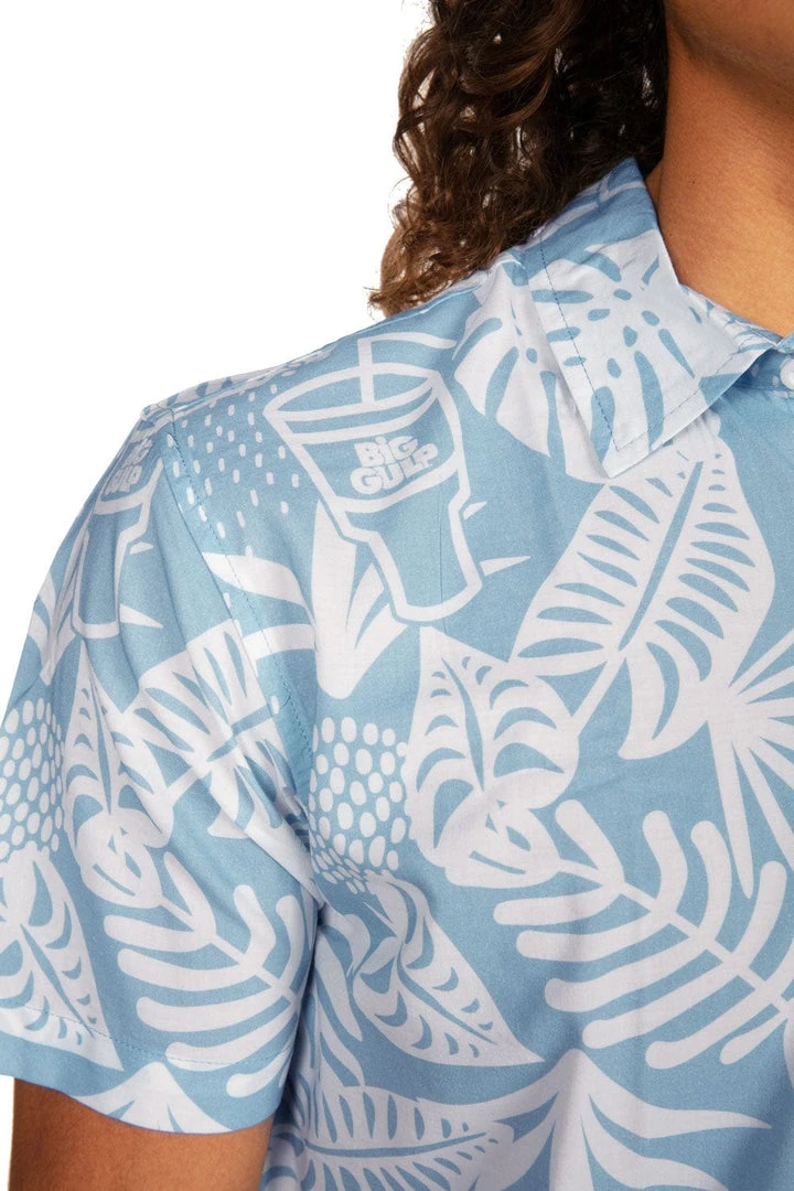 Tipsy Elves Men's Big Gulp Summer Hawaiian Shirt 8 Tipsy Elves Men's Big Gulp Summer Hawaiian Shirt