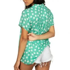 Tipsy Elves Women's Minty Mama Button Down Shirt 11 Tipsy Elves Women's Minty Mama Button Down Shirt
