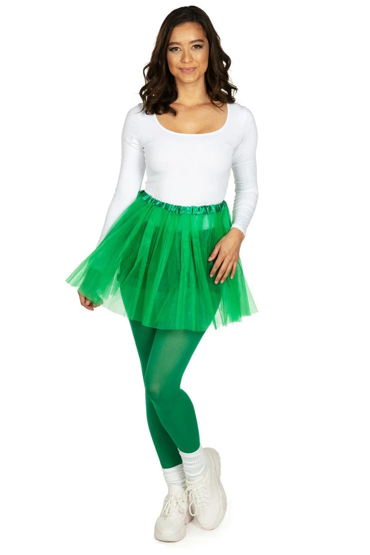 Tipsy Elves Women St. Paddy's Lucky Green Tutu 3 Tipsy Elves Women St. Paddy's Lucky Green Tutu