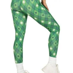 Tipsy Elves Argyle Charms High Waisted Leggings Women