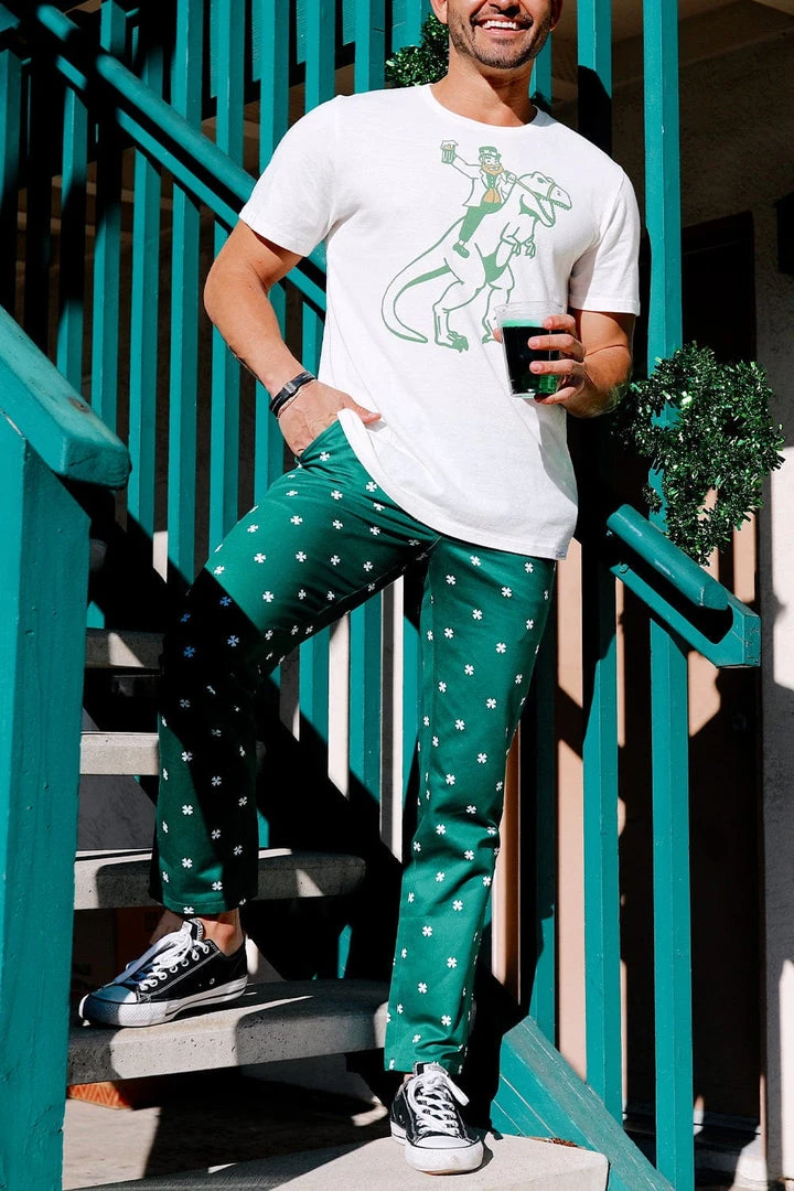 Tipsy Elves Men's Paddy Party Pants 8 Tipsy Elves Men's Paddy Party Pants