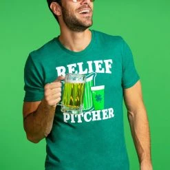 Tipsy Elves Men's Relief Pitcher Tee