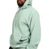 Tipsy Elves Men's Seafoam Solace Fleece Hoodie 2 Tipsy Elves Men's Seafoam Solace Fleece Hoodie