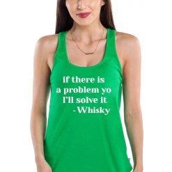 Tipsy Elves Women's Solve It With Whisky Tank Top
