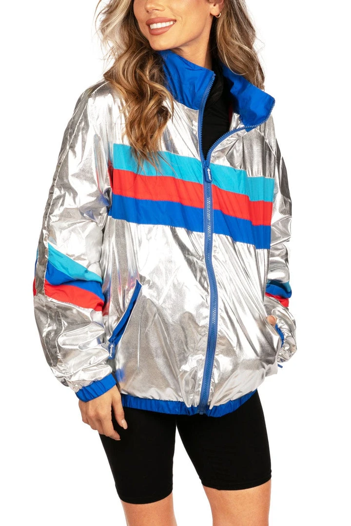 Tipsy Elves Women's Natural Light Windbreaker Jacket 3 Tipsy Elves Women's Natural Light Windbreaker Jacket