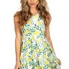 Tipsy Elves Women's Laidback Lemon Dress 2 Tipsy Elves Women's Laidback Lemon Dress