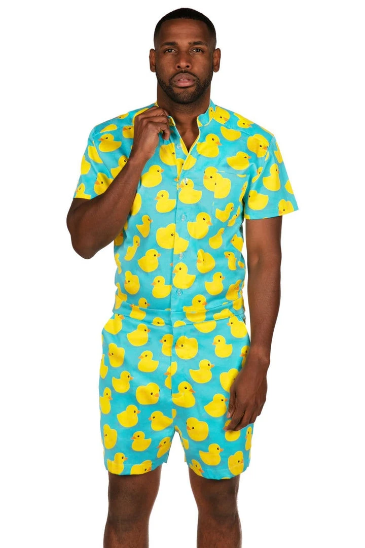 Tipsy Elves Rubber Ducky RompHim Men 3 Tipsy Elves Rubber Ducky RompHim Men