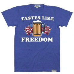 Tipsy Elves Men's Tastes Like Freedom Tee Patriotic