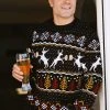 Tipsy Elves Men's Caribrew Ugly Christmas Sweater 2 Tipsy Elves Men's Caribrew Ugly Christmas Sweater