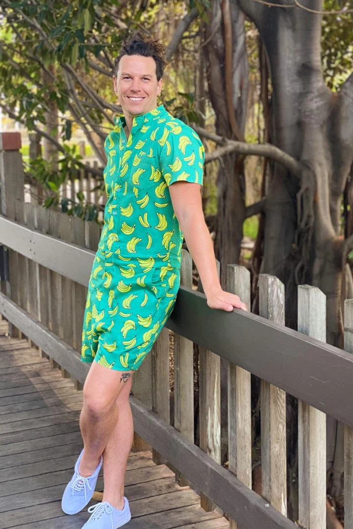 Tipsy Elves Men Havana Banana RompHim 9 Tipsy Elves Men Havana Banana RompHim