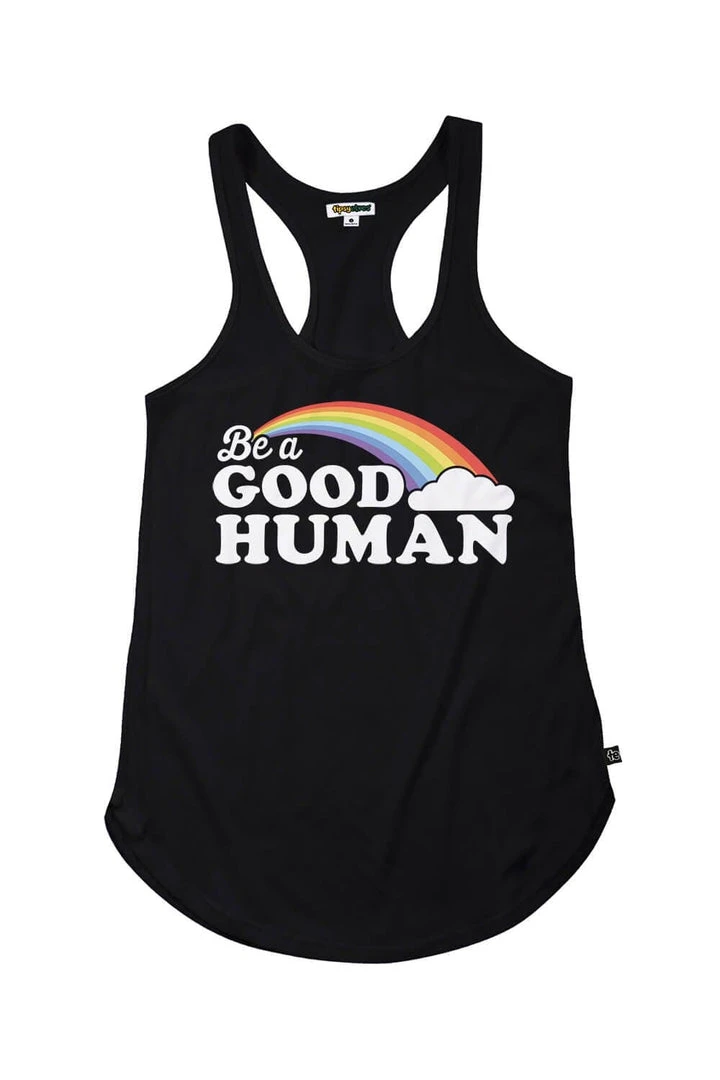 Tipsy Elves Good Human Tank Top - Women's Cut 4 Tipsy Elves Good Human Tank Top - Women's Cut