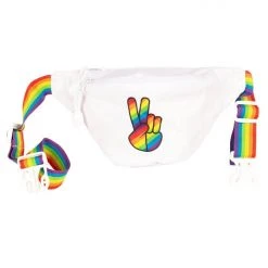 Tipsy Elves Popular Shop 6 Tipsy Elves Rainbow Peace Fanny Pack Spring