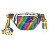 Tipsy Elves Rainbow Sequin Fanny Pack 2 Tipsy Elves Rainbow Sequin Fanny Pack