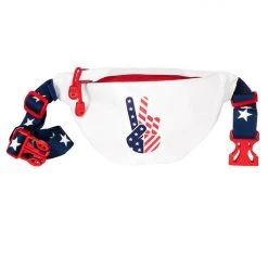 Tipsy Elves Patriotic Peace Fanny Pack