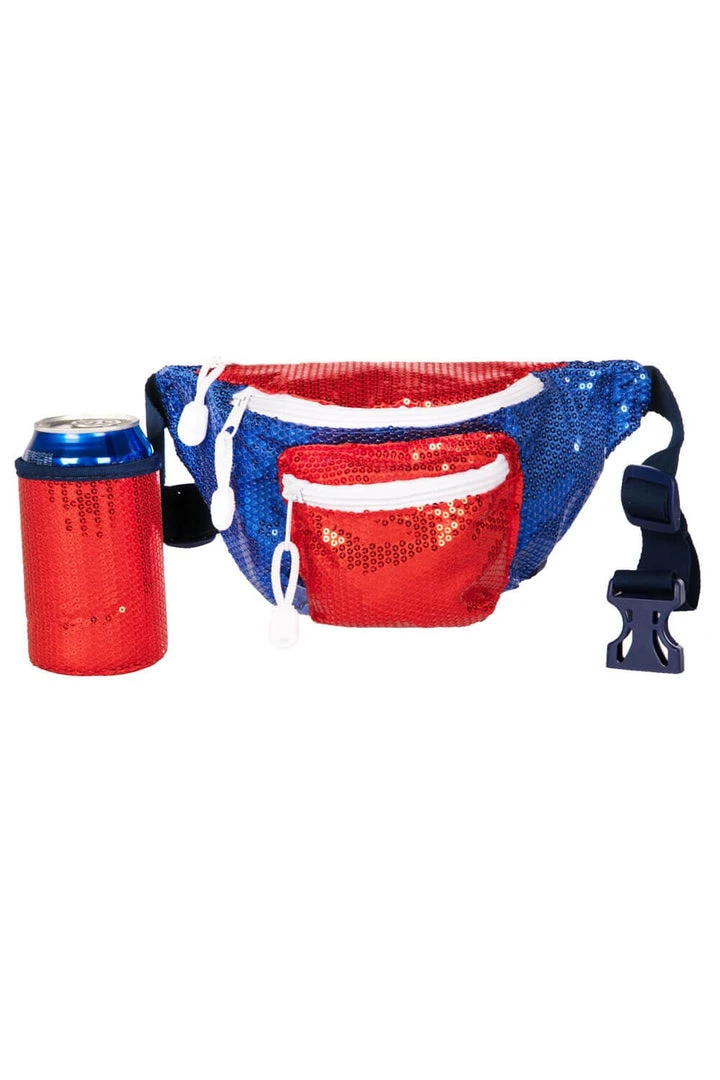 Tipsy Elves Rockets Red Glam Fanny Pack 3 Tipsy Elves Rockets Red Glam Fanny Pack