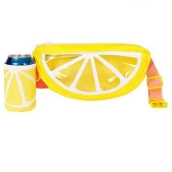 Tipsy Elves Lemon Spritzer 3D Fanny Pack With Drink Holder