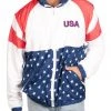Tipsy Elves Patriotic Men's USA Windbreaker Jacket 1 Tipsy Elves Patriotic Men's USA Windbreaker Jacket