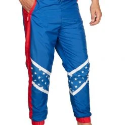 Tipsy Elves Men's USA Windbreaker Pants