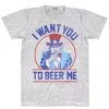 Tipsy Elves Men's I Want You To Beer Me Tee Patriotic 2 Tipsy Elves Men's I Want You To Beer Me Tee Patriotic