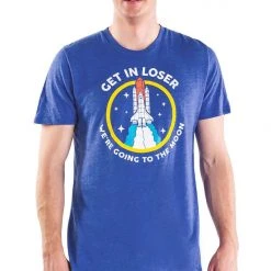 Tipsy Elves Patriotic Men's We're Going To The Moon Tee