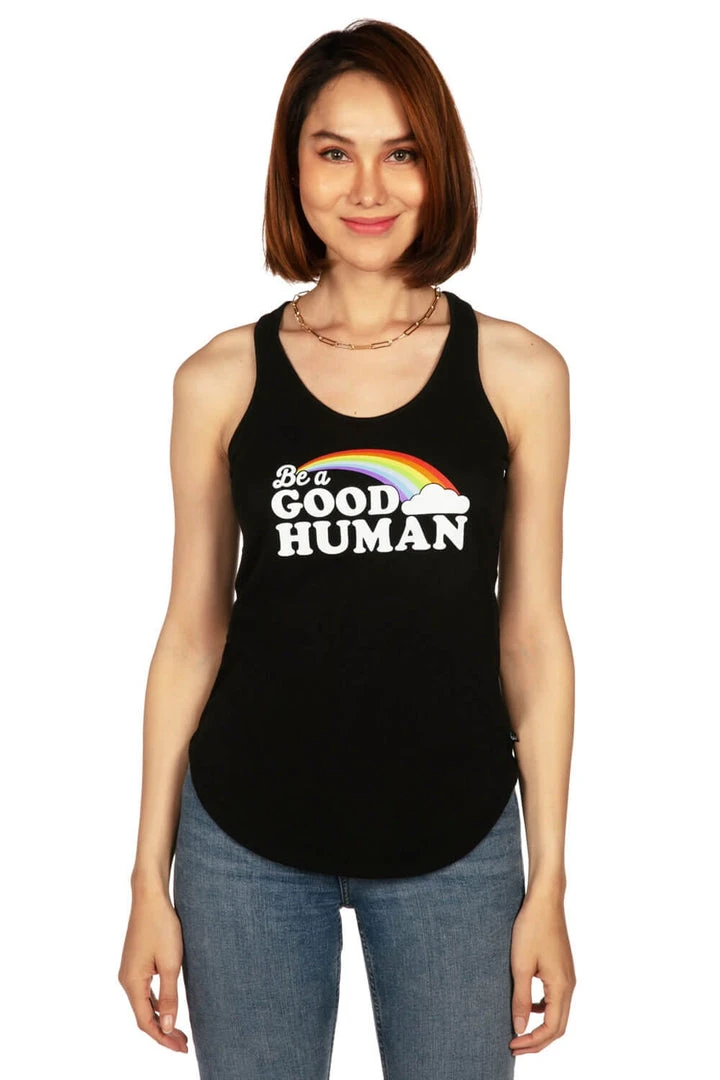 Tipsy Elves Good Human Tank Top - Women's Cut 5 Tipsy Elves Good Human Tank Top - Women's Cut