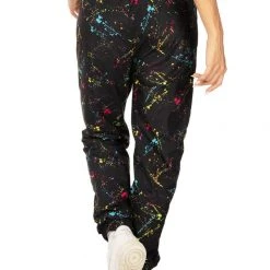 Tipsy Elves Women's Neon Nightcrawl Windbreaker Pants