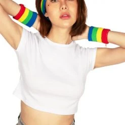Tipsy Elves Trailblazer Zippered Sweatband Set Pride & LGBTQ+