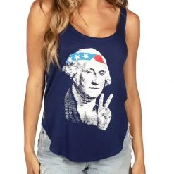 Tipsy Elves Women's Peace To The People Tank Top
