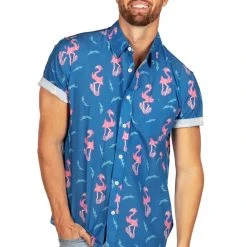 Tipsy Elves Men's Board Of Paradise Hawaiian Shirt