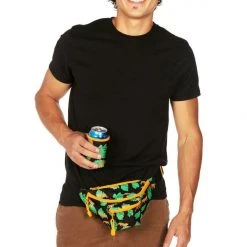 Tipsy Elves King Of Tigers Fanny Pack With Drink Holder 10 Tipsy Elves King Of Tigers Fanny Pack With Drink Holder