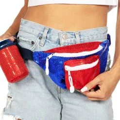 Tipsy Elves Rockets Red Glam Fanny Pack 7 Tipsy Elves Rockets Red Glam Fanny Pack