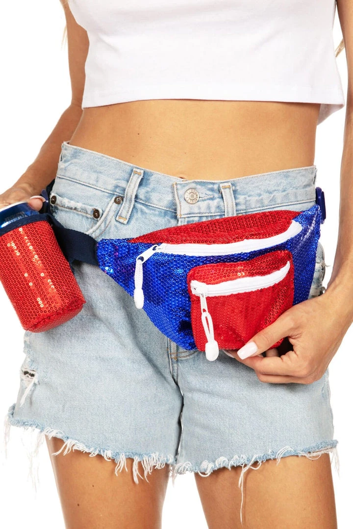 Tipsy Elves Rockets Red Glam Fanny Pack 4 Tipsy Elves Rockets Red Glam Fanny Pack