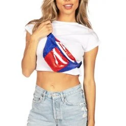 Tipsy Elves Rockets Red Glam Fanny Pack 9 Tipsy Elves Rockets Red Glam Fanny Pack