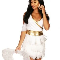 Tipsy Elves Women Angel Costume Dress 11 Tipsy Elves Women Angel Costume Dress