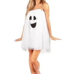 Tipsy Elves Women Ghost Costume Dress
