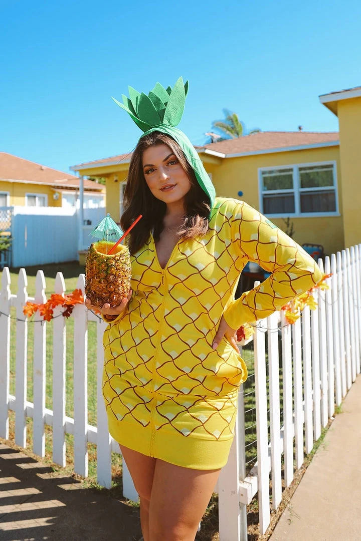 Tipsy Elves Pineapple Costume Dress 7 Tipsy Elves Pineapple Costume Dress