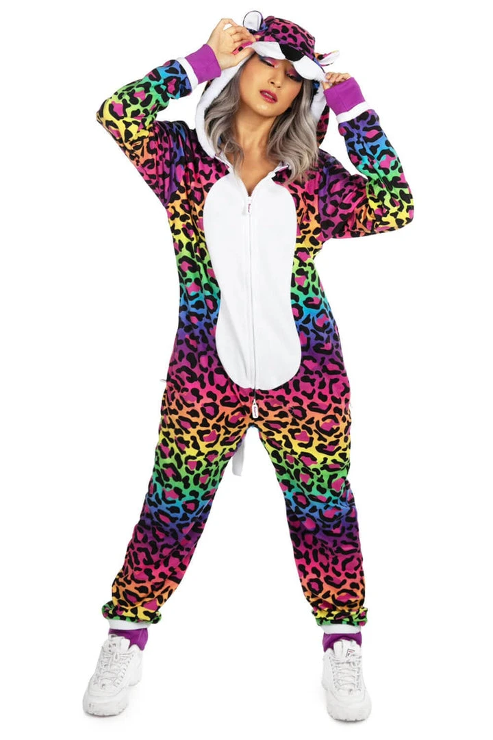 Tipsy Elves Women's 90's Leopard Costume 3 Tipsy Elves Women's 90's Leopard Costume