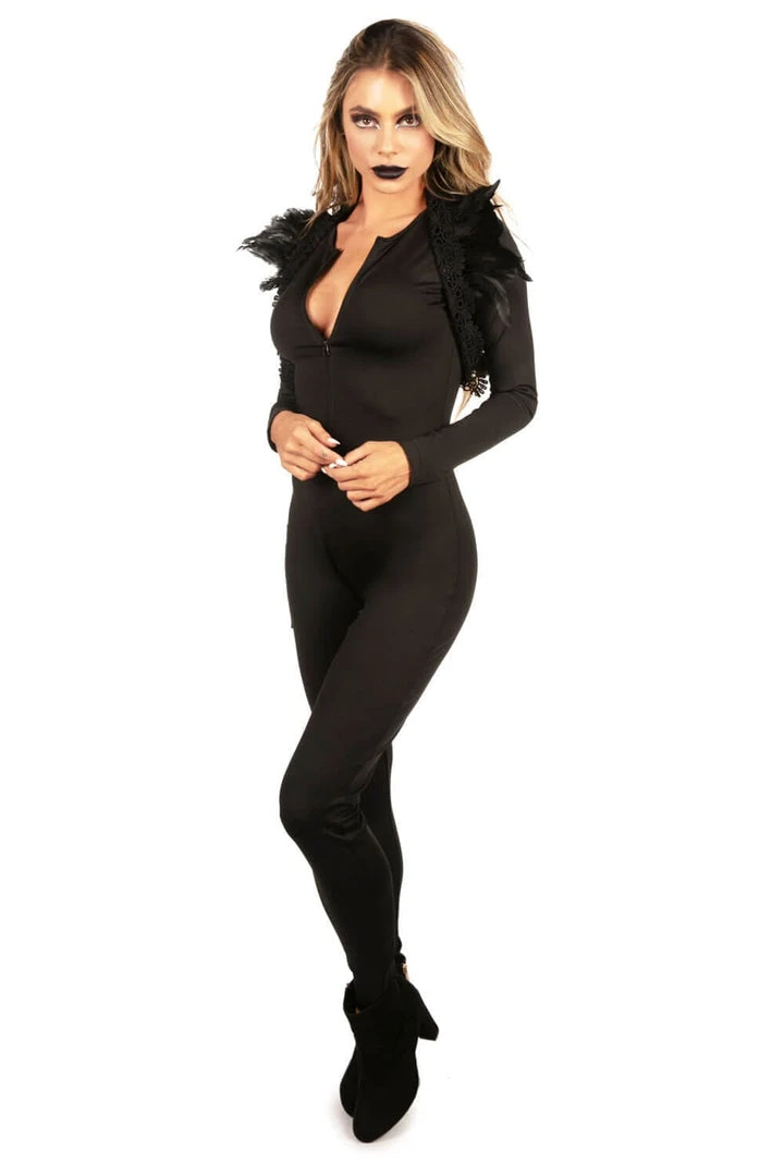Tipsy Elves Black Raven Costume Women 5 Tipsy Elves Black Raven Costume Women