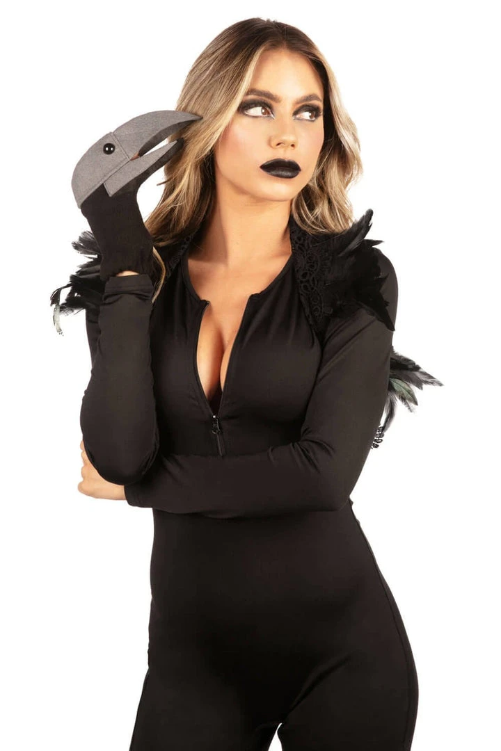 Tipsy Elves Black Raven Costume Women 8 Tipsy Elves Black Raven Costume Women