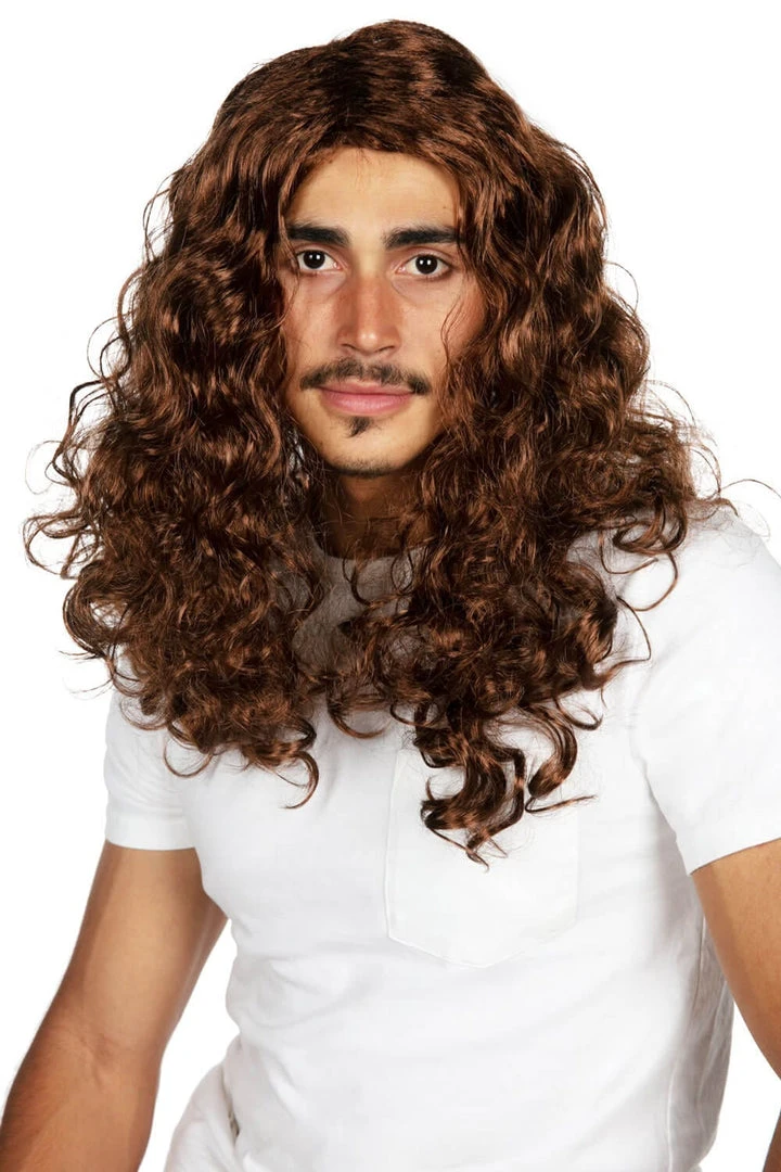 Tipsy Elves Long Brown Curly Wig Holidays & Occasions 4 Tipsy Elves Long Brown Curly Wig Holidays & Occasions