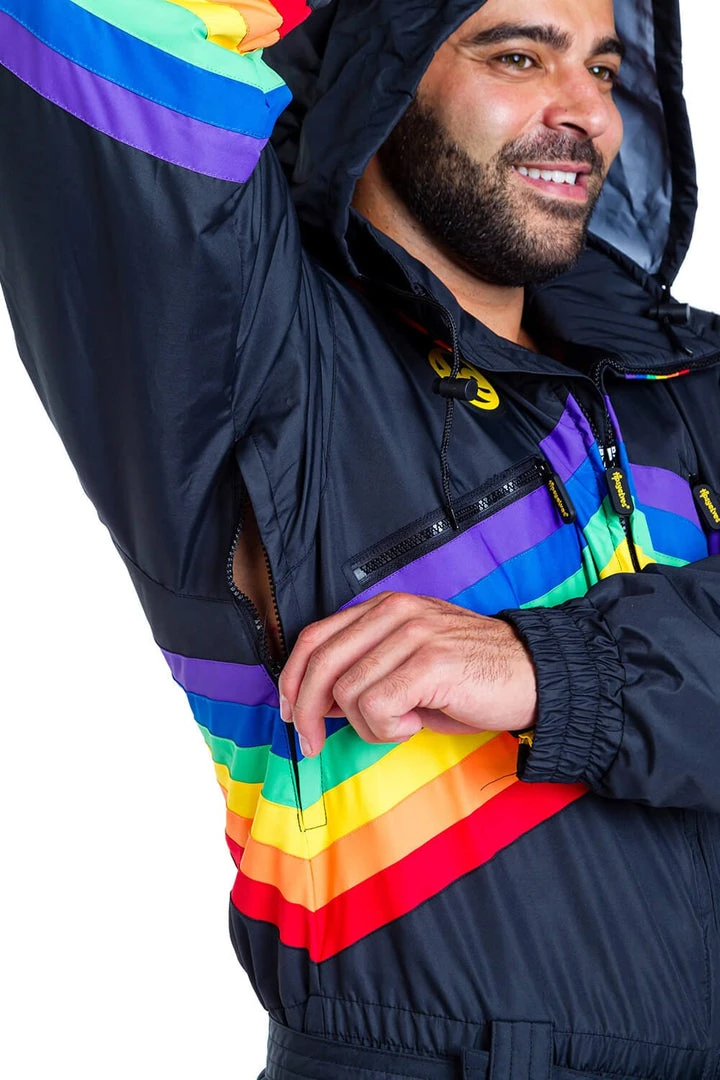 Tipsy Elves Men's Midnight Shredder Snow Suit 8 Tipsy Elves Men's Midnight Shredder Snow Suit