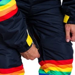 Tipsy Elves Men's Midnight Shredder Snow Suit 18 Tipsy Elves Men's Midnight Shredder Snow Suit