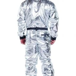 Tipsy Elves Men's Silver Bullet Snow Suit