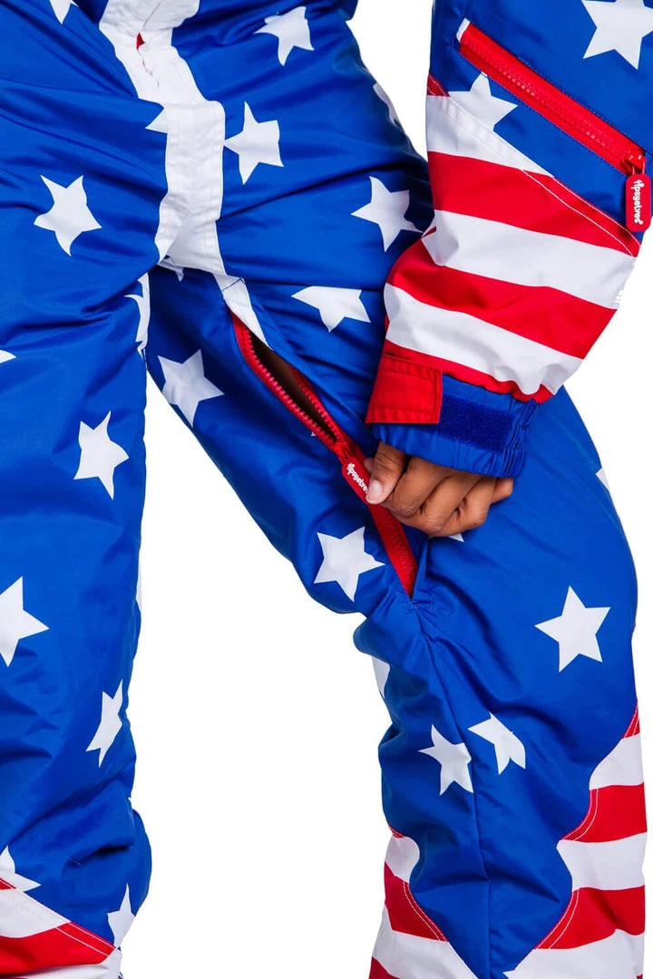 Tipsy Elves Women's Americana Snow Suit 10 Tipsy Elves Women's Americana Snow Suit