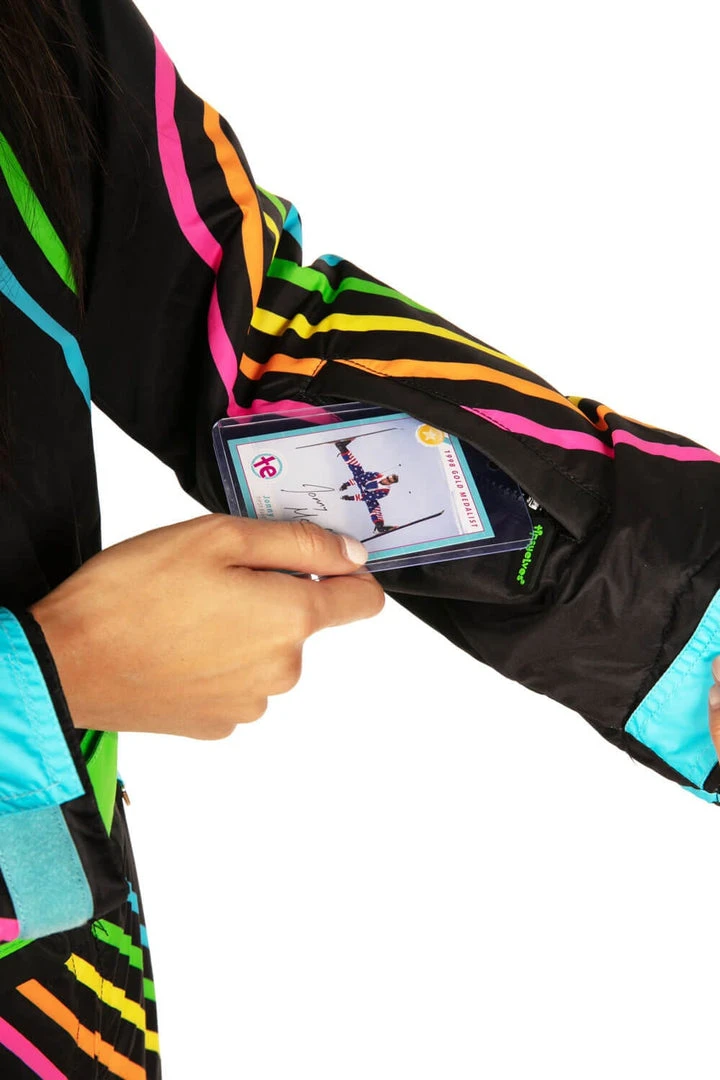 Tipsy Elves Women's Carving Colors Snow Suit 8 Tipsy Elves Women's Carving Colors Snow Suit