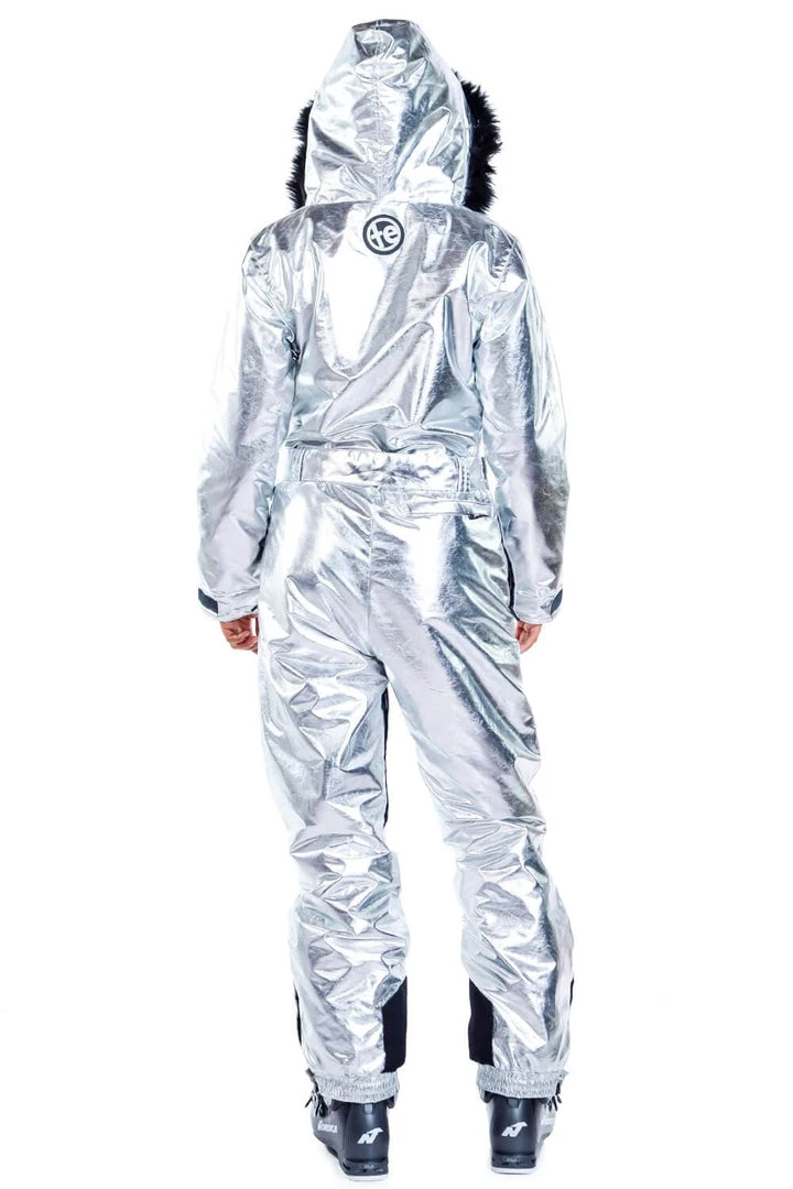 Tipsy Elves Women's Silver Bullet Snow Suit 4 Tipsy Elves Women's Silver Bullet Snow Suit