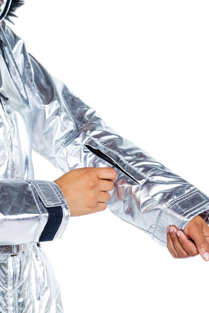 Tipsy Elves Women's Silver Bullet Snow Suit 8 Tipsy Elves Women's Silver Bullet Snow Suit